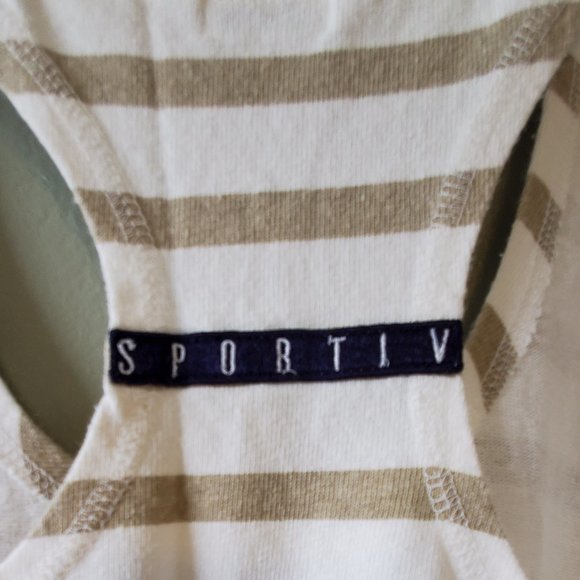 ESPRIT Tan and White Cross Back - Picture 5 of 5